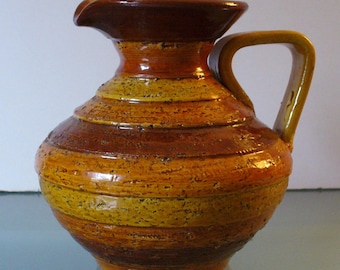 Vintage Made in Italy Bitossi Pitcher