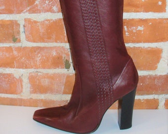 Vintage Ernesto Esposito Made in Italy  Suede OTK Boots Size 40 EU