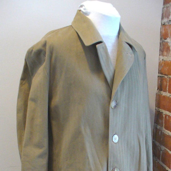 Barneys Co-op Made in Italy Classic Drill Cloth Coat