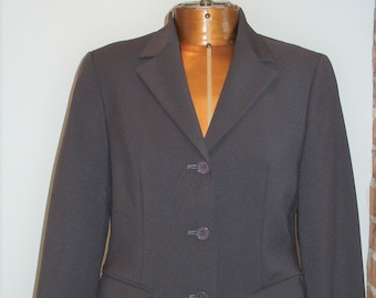 Benetton Made in Italy Grey Jacket Size 38 EU