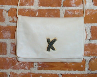 Made in Italy Paloma Picasso Leather Shoulder Bag