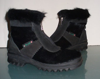Made in Italy Pajar Goat Fur Boots
