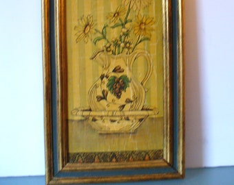 Vintage Made in Italy Gilded Wall Art