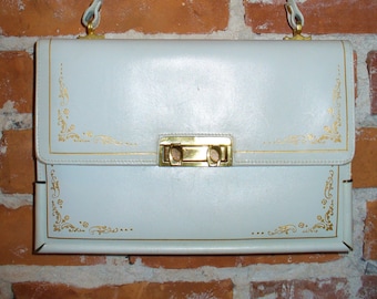Vintage Florentine Accordion Bag Made in Italy