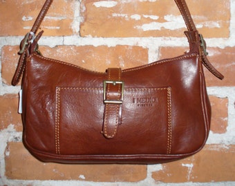 I Medici Made in Italy Chestnut Brown Leather Bag