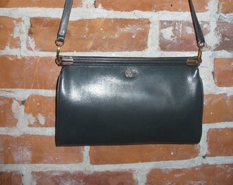 Vintage Made in Italy Maurizio De Giacomi Leather Clutch Bag