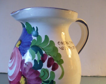 Vintage Casal Thaulero Wine Pitcher Made in Italy