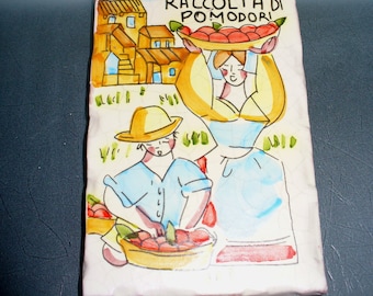 Vintage Made in Italy Souvenir Tile