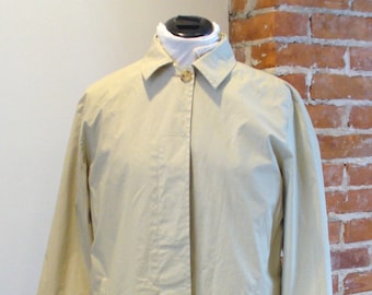 Benetton Made in Italy Classic Rain Coat Size M