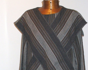 Vintage  Made in Italy Nicole Miller Striped Dress Size 6