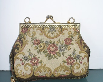 Vintage Sirocco Made in Italy Tapestry bag