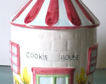 Made in Italy Vintage Ceramic Cookie Jar