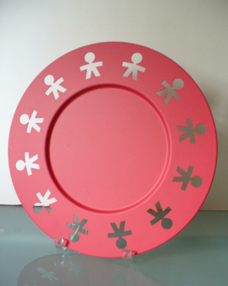 Vintage Alessi Made In Italy Girotondo Charger Etsy