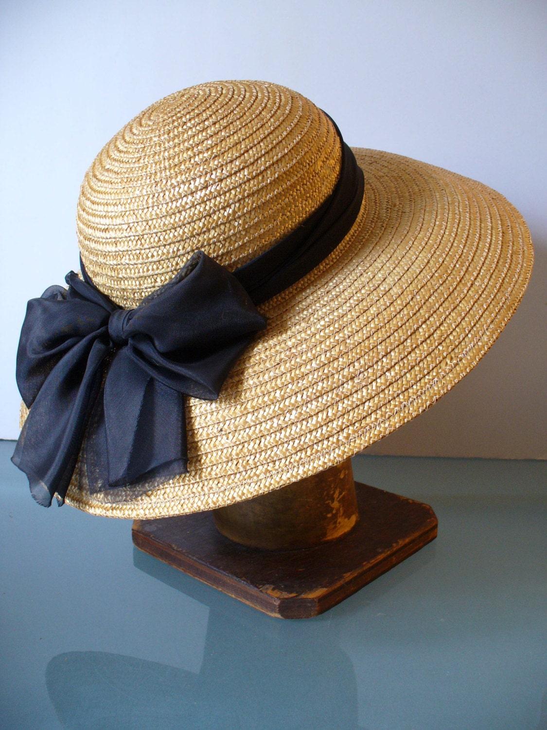 Made in Italy Wide Brim Straw Hat