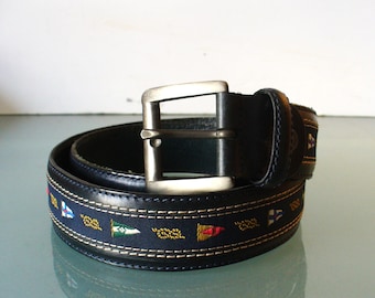 Made in Italy Paul & Shark Yachting Theme  Belt