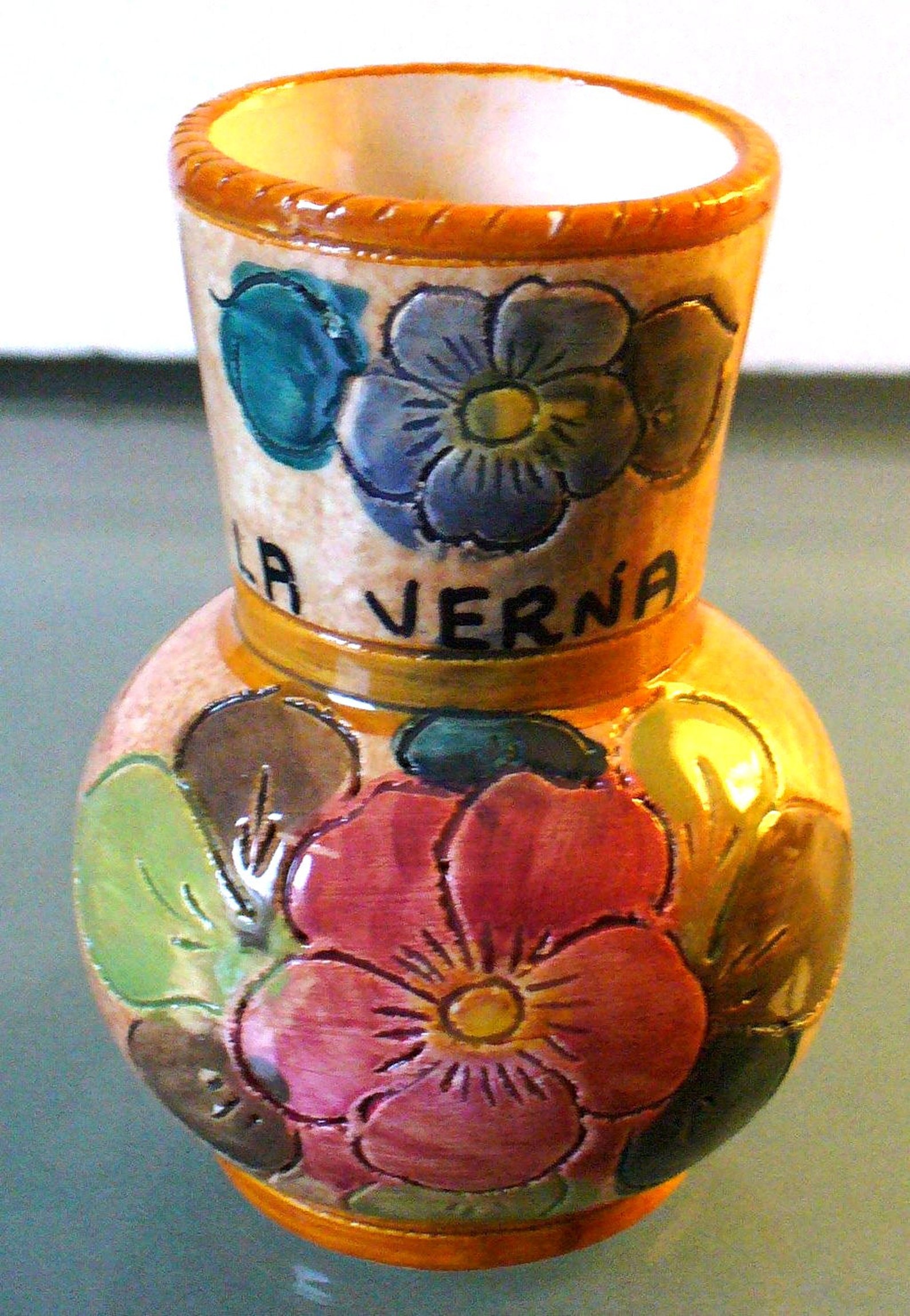 Vintage Deruta Italian Pottery Vase Made in Italy Etsy