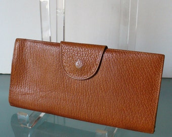 Bond Street Caramel Vintage  Wallet Made in Italy