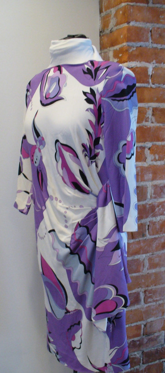 Vintage Bessi Silk  Dress Made in Italy Size 10US - image 2