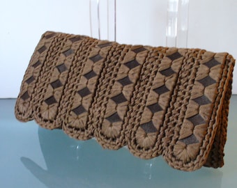 Made in Italy Eva  Crochet Clutch Bag