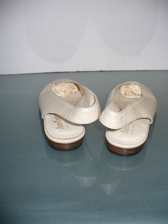 Vintage Made in Italy Ann Taylor Sling Back Balle… - image 7