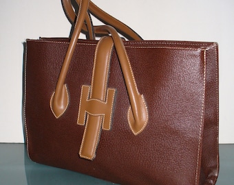 Beauty Made in Italy Pebbled Leather Tote Bag