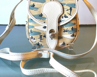 Tod's Whimsical Shoulder Bag Pouch Made in Italy