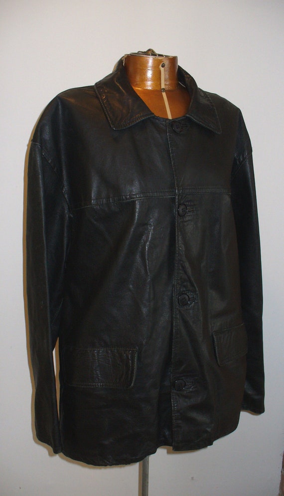 Vera Pelle Made in Italy  Classic Leather Jacket … - image 3