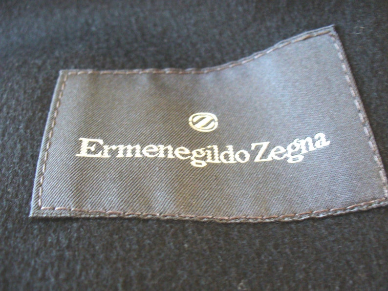 Ermenegildo Zegna Made in Italy Wool & Cashmere Trench Coat | Etsy