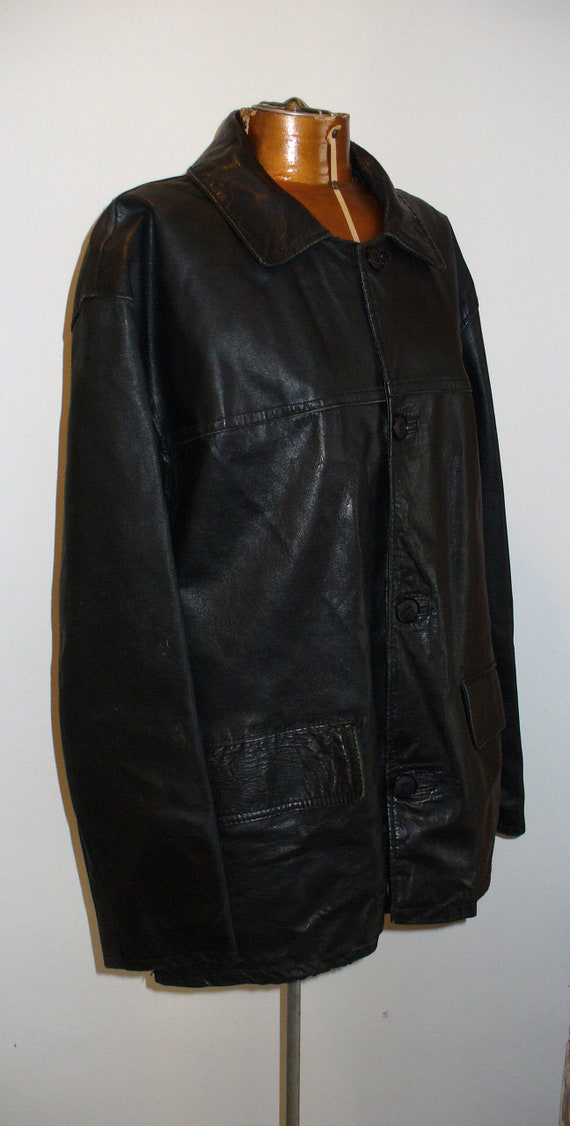 Vera Pelle Made in Italy  Classic Leather Jacket … - image 5