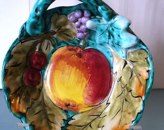Made in Italy  Majolica Ceramic Dish