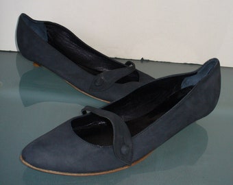 Habille Made in Italy Kitten Heel Pumps Size 37 EU