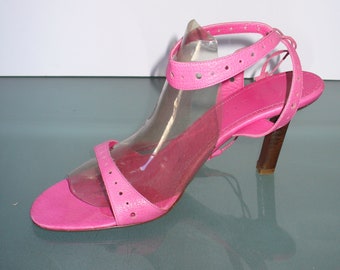 Vintage Made in Italy Celine Sandal Heels Size 40 B