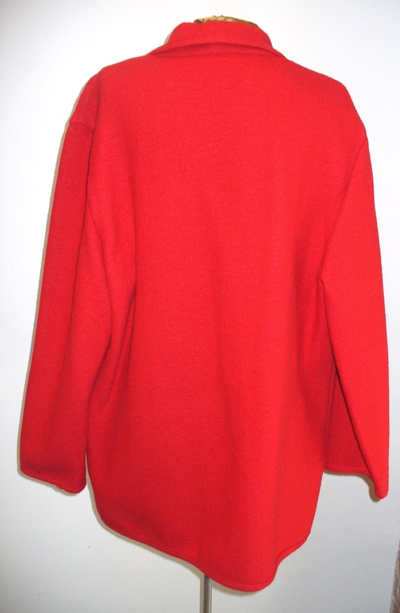 Vintage Made in Italy Boiled Wool Jacket Size S - image 6