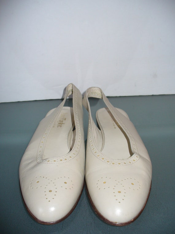 Vintage Made in Italy Ann Taylor Sling Back Balle… - image 2