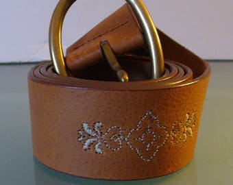 Made in Italy Banana Republic Embroidered  Belt Size L