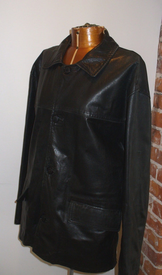 Vera Pelle Made in Italy  Classic Leather Jacket … - image 1