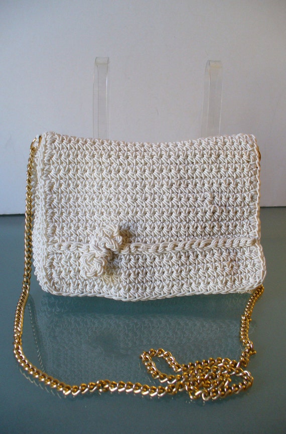 Made in Italy Walborg  Crochet  Shoulder Bag