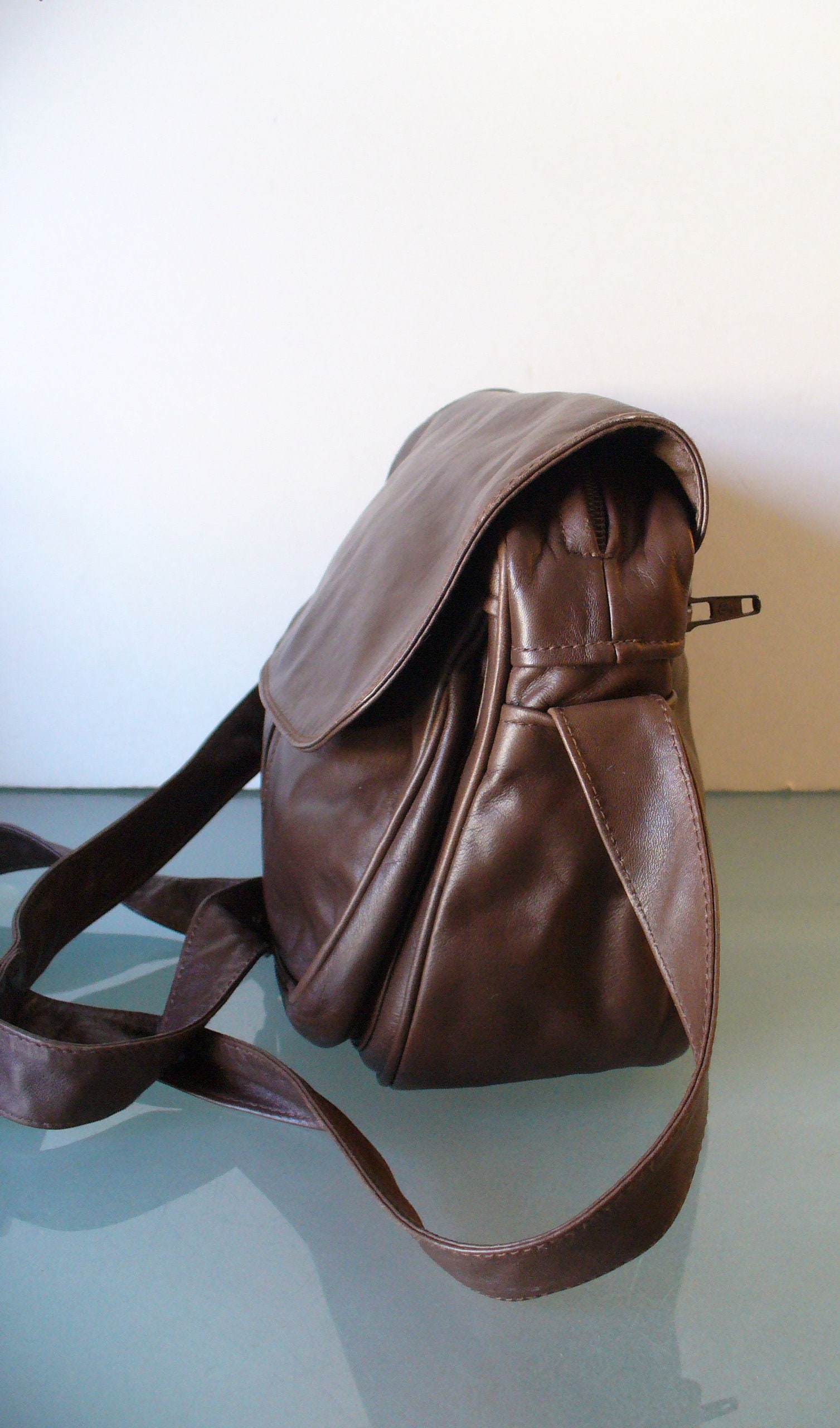 Made in Italy Vintage Enny Brown Shoulder Bag
