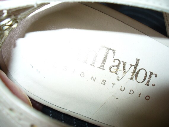 Vintage Made in Italy Ann Taylor Sling Back Balle… - image 10