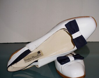 Vintage Made in Italy Stanley Blacker Sling Back Ballet Flats