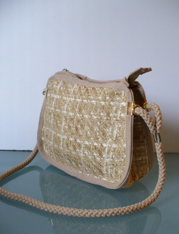 Made in Italy Magid Straw Shoulder Bag - image 1