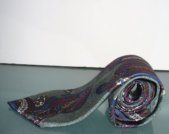 Vintage Fendi Foulard Made in Italy Silk Tie