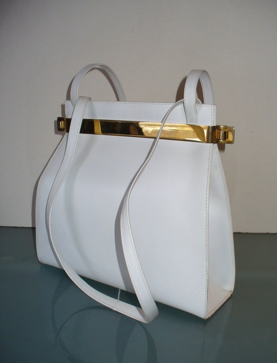 Peruzzi Made in Italy White Shoulder Bag