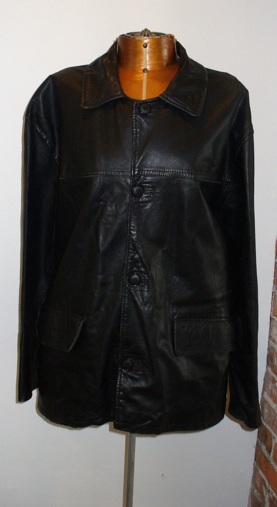 Vera Pelle Made in Italy  Classic Leather Jacket … - image 2