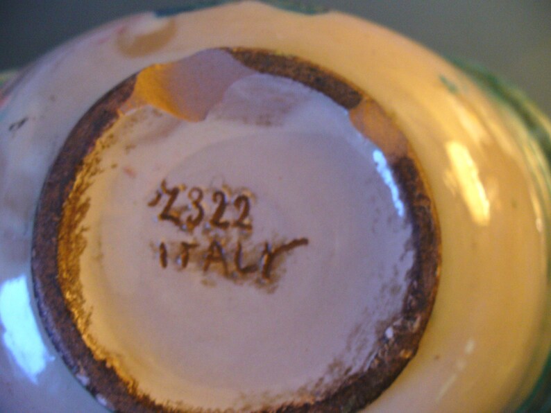 Made in Italy Ceramic Candy Dish Etsy