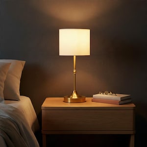 Cordless Table Lamp, Fabric