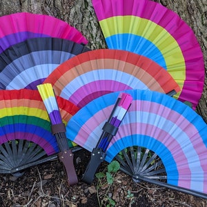 Pride Flag Clack Fans