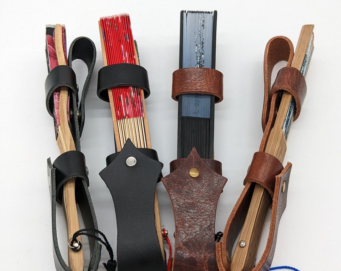 Leather Small Silk Fan Holster