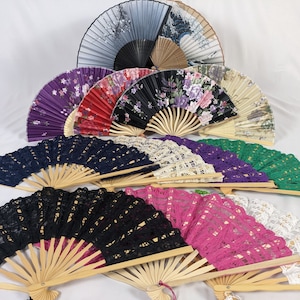 Imitation Silk Fans
