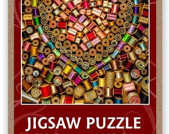 Jigsaw Puzzle - THREAD SPOOL HEART